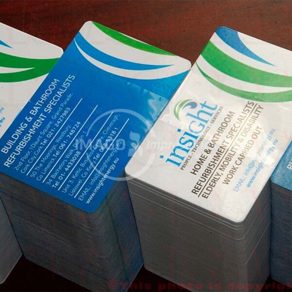 Tarjetas de Presentación – 1,000 unidades – Papel Couche – con Borde Redondeado