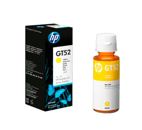 BOTELLA DE TINTA HP GT52 YELLOW (M0H56AL) 70ML